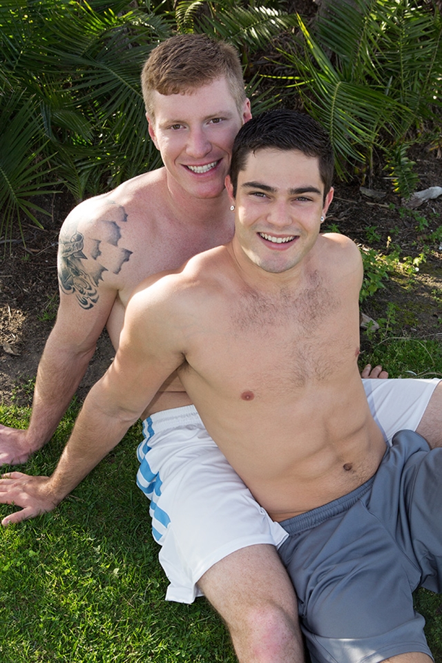 Sean Cody Sexy dark haired Tanner flip flop fuck young tattooed muscle stud David mutual cocksucking 003 male tube red tube gallery photo - Dwight and Taylor