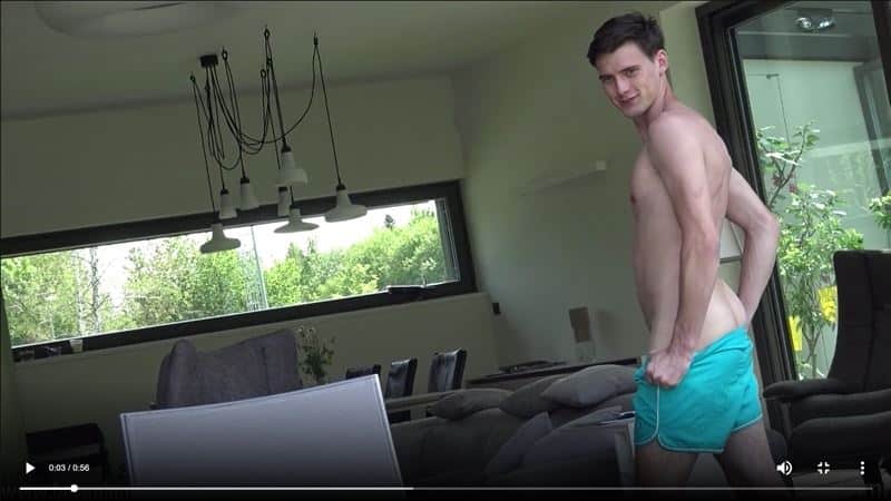 Horny young ripped european dude Nolan Hawke strips naked stroking huge thick uncut dick Belami Online 009 gay porn pics - Horny young ripped european dude Nolan Hawke strips naked stroking his huge thick uncut dick at Belami Online