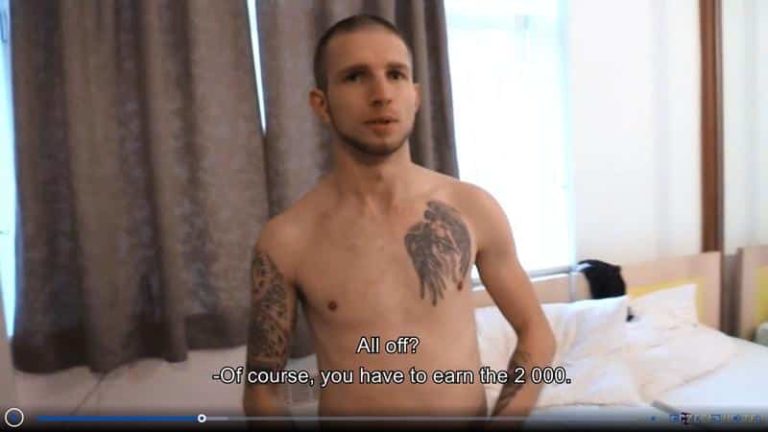 Straight young stud first time gay anal sex hot bareback fucking Czech Hunter 580 1 gay porn image 768x432 - Sexy big muscle dude Paul Wagner’s big erect cock fucking Johnny Ford’s hot ass at Men